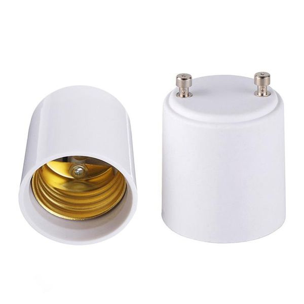

gu24 to e27 white led light material fireproof lamp bulb adapter holder socket gu24 male to e27 bulbs adapter