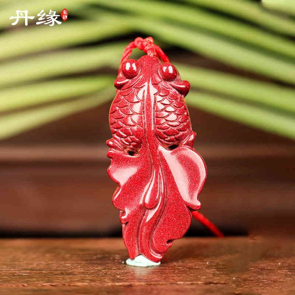 

souvenirs guizhou, the red gold fish, golden fish pendant, children's day gift