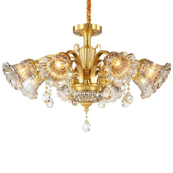 

chandeliers modern antique brass lighting luxury copper chandelier lights for dining room living