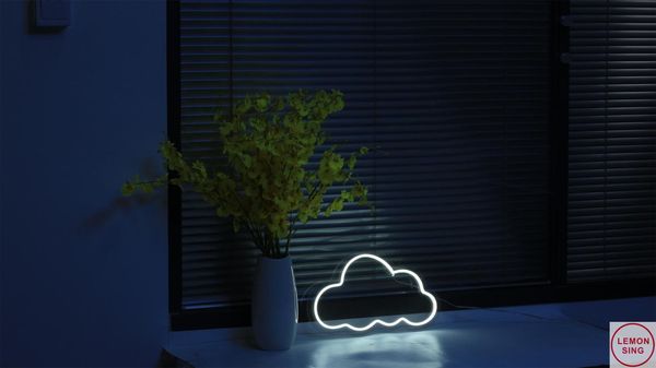 

other lighting bulbs & tubes led neon sign light love cloud wall word poster background room shop wedding christmas decoration