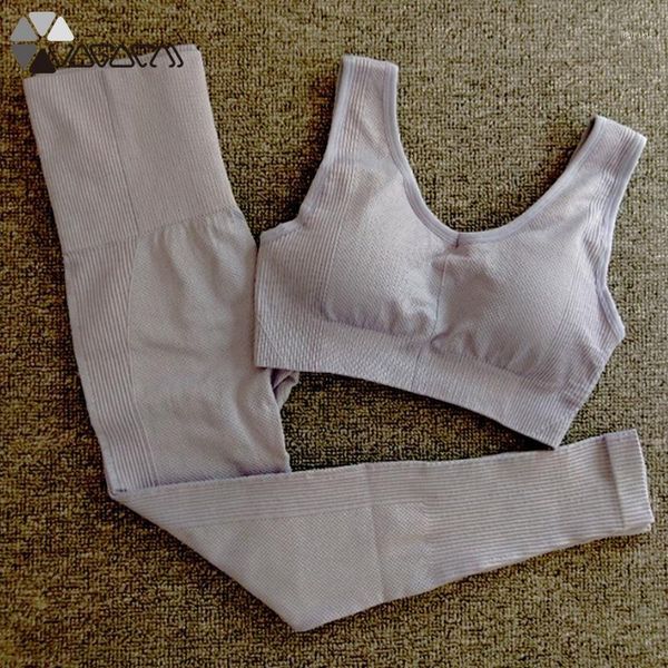 

yoga outfits women set bra pants fitness suit high waist running sports leisure shockproof jogging gym workout clothes sportswear female1, White;red