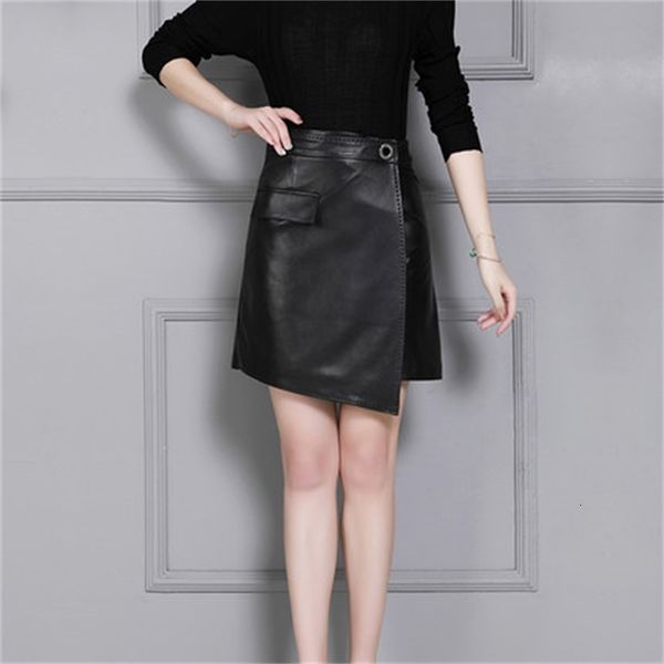 

new genuine mode sheep leather exit k44 2v5y, Black