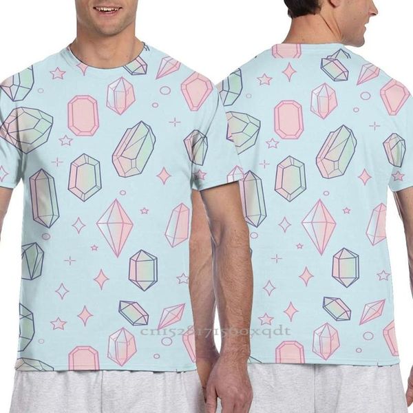 

men's t-shirts crystal universe men t-shirt women all over print fashion girl t shirt boy tees short sleeve tshirt, White;black