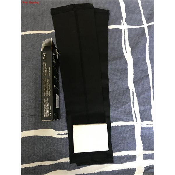 

2 pcs arm sleeves ice fabric sun uv protection cooling warmer arms sleeve summer sun cool outdoor cuff cover arm sleeve wkpq2, Black;gray