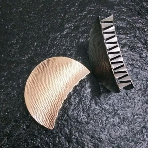 

hair clips & barrettes design metal moon wedding accessories girls women geometric big crab clip charm jewelry, Golden;silver