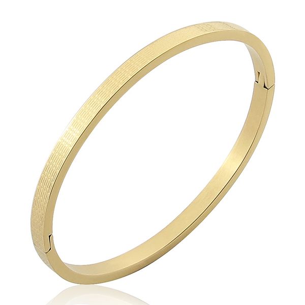 

fashion parent-child series jewelry curve graph stainless steel bangle for woman child bracelet party gift wholesale, Black