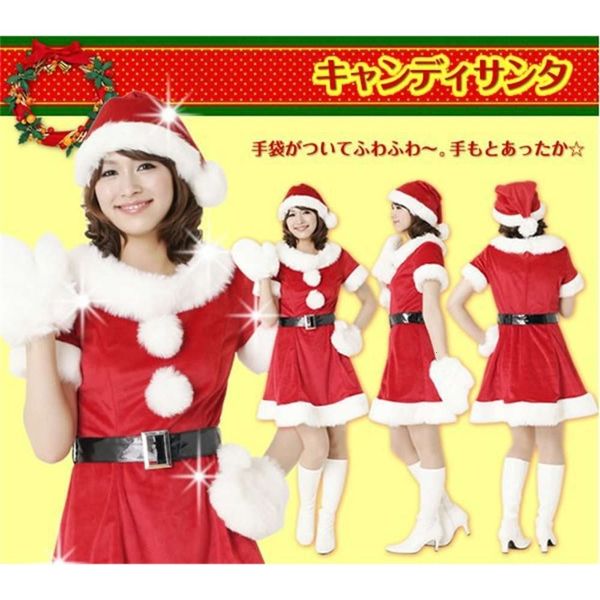 

fun christmas costumes role play cosplay fun, Black;red