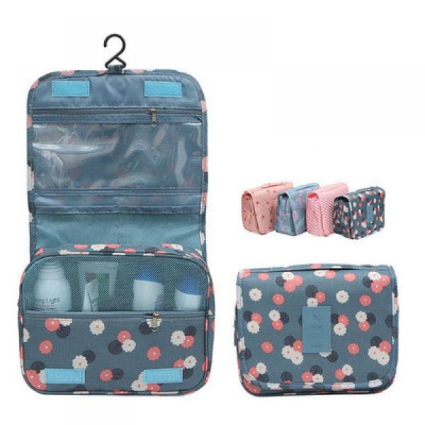 

storage bags large-capacity cosmetic bag ladies toiletries waterproof female hook