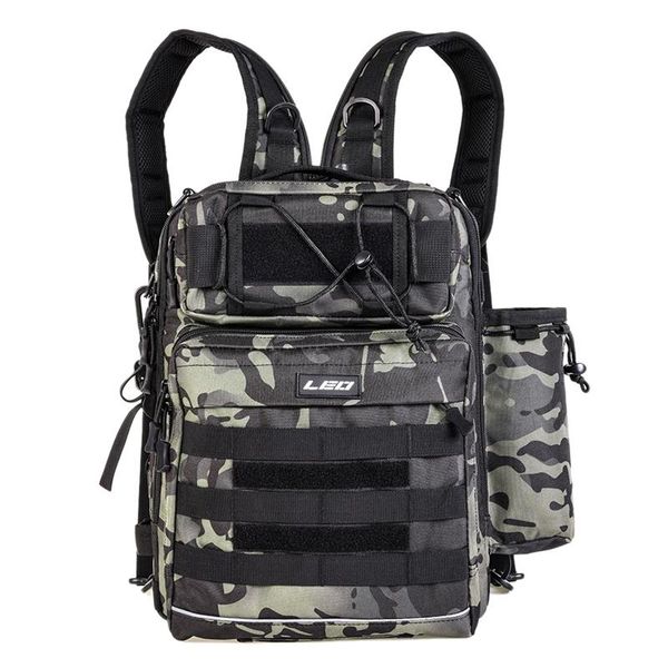 

fishing accessories leo storage bag large capacity outdoor multifunctional double shoulder single dual-use backpacks