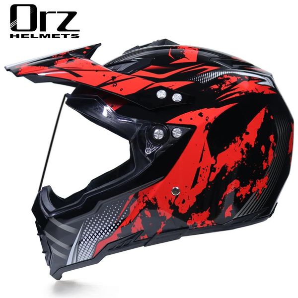 

motorcycle helmets professional motocross helmet full casque moto cross with versatile off-road s l m xl capacetes