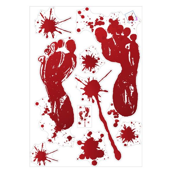 

wall stickers halloween plastic sticker horror bloody for home decor you are next sign house