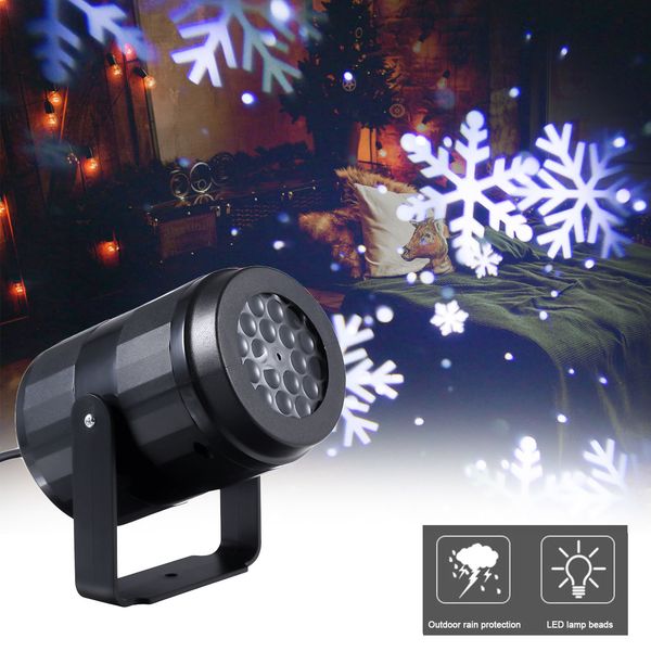 

2021 new outdoor lawn stage effect snowflake light laser projector proof dwaterproof water landscaping garden decorative lamp bel4