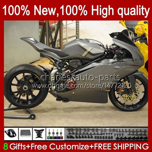 Motorrad-Karosserie für DUCATI 749S 999S 749 999 2003 2004 2005 2006 Body Kit 27No.99 749-999 749 999 S R 03 04 05 06 Cowling 749R 999R 2003-2006 OEM-Verkleidung in glänzendem Grau