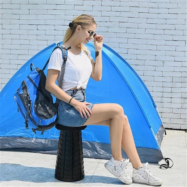 

accessories outdoor furniture retractable stool chairs portable lounge folding chair camping foldable convenient fishing