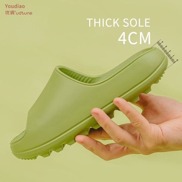 

2021 new indoor eva slippers women men anti-slip spring winter soft light shoes summer bathroom sandals bath slides home s5kf, Black