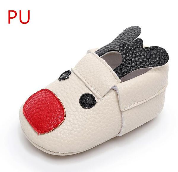 

first walkers fancy unique pu leather reindeer style baby moccasin shoes born toddler soft sole
