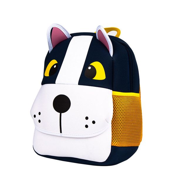 

children neoprene school bag fashion 3d animal design dog gorilla dinosaur for boys kindergarten schoolbag cartoon kids backpack