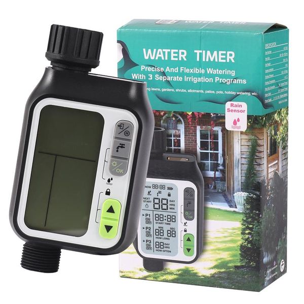 

watering timer with rain sensor irrigation timer waterproof water level sensor automatic watering system irrigation controller