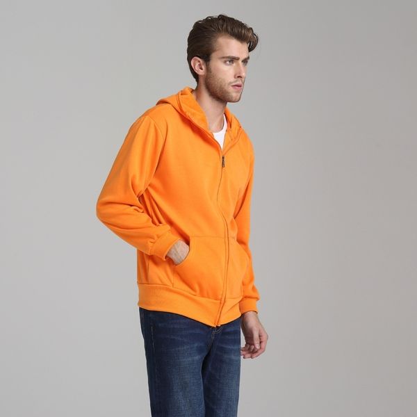 

men's warm sweater thickened plush super soft team uniform, Black