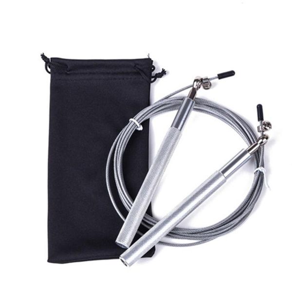 

jump ropes metal bearing handle adjustable rope aluminum wire