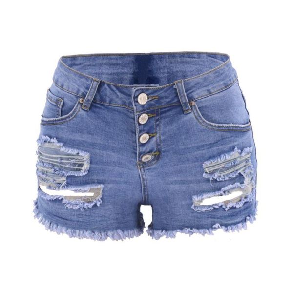 

women's shorts women hole denim high waist ripped tassel short jeans streetwear bottoms, White;black