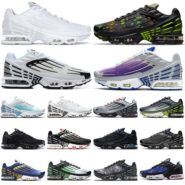 

wholesale tn plus 3 running shoes for men women volt glow purple nebula supernova grey yellow parachute neon deep royal mens womens trainers
