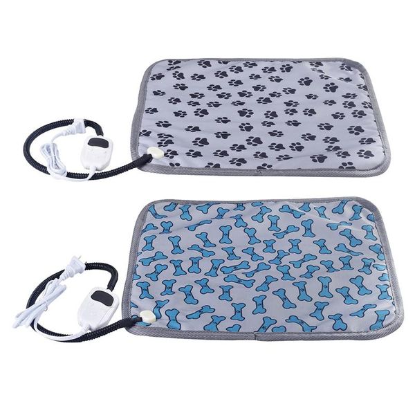

45x45cm electric heating pad blanket pet mat bed cat dog winter warmer pad home office chair heated mat 110v
