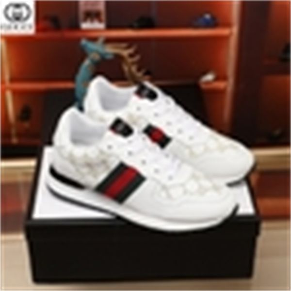 

buckles designer dress luxury moccasins men lace-ups sneakers shoes loafers boots utey, Red;white