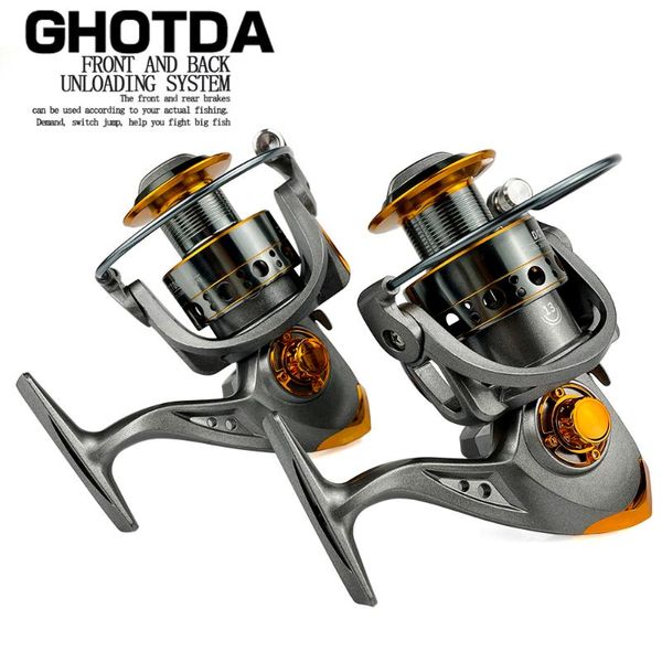 

fishing reel carp spinning reel 10kg max drag 13bb 5.2:1 alloy spool sea boat