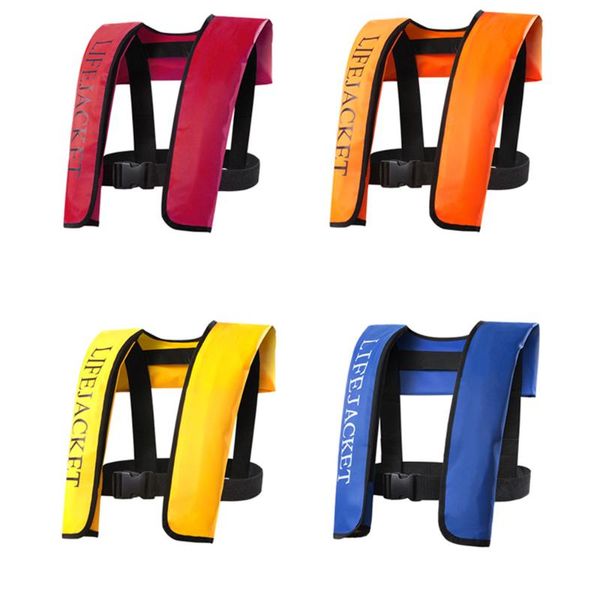 

life vest & buoy outdoor sport fishing manual inflatable jacket water sports swiming survival