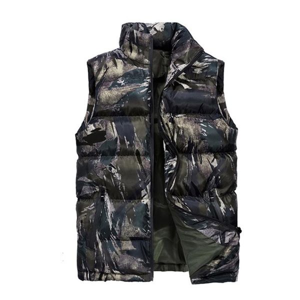 

men's vests tide fashion denim camouflage vest winter men jacket sleeveless casual male female camo waistcoat slim fit brand clothing, Black;white