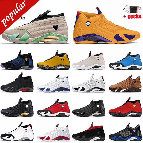 

2022 14s fashion basketball shoes 14 us 7-13 trainers classic university gold fortune gym red lipstick winterized doernbecher
