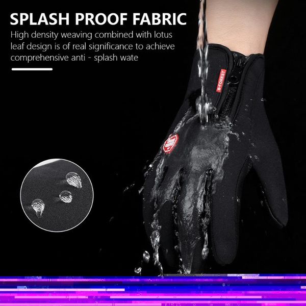 

ski gloves waterproof winter warm men snowboard motorcycle riding touch screen snow windser glove