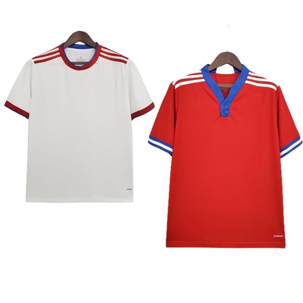 

21 22 chile home and away men's soccer shirt thai soccer jersey, Gray