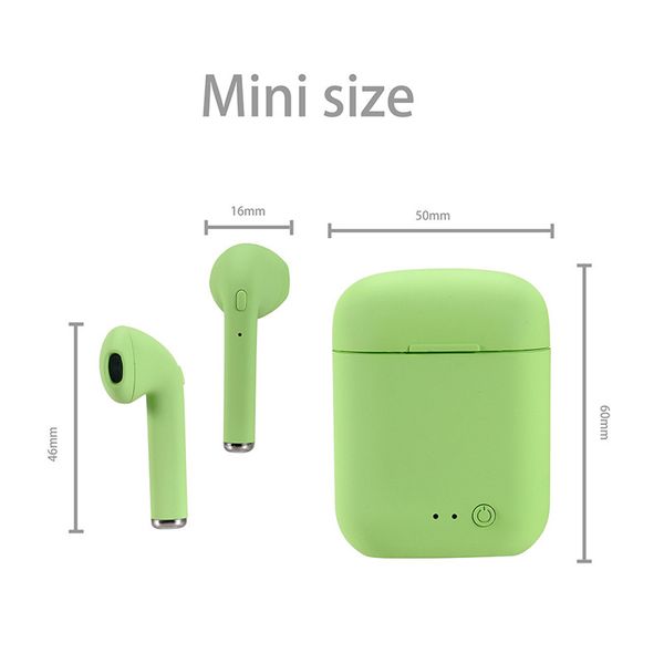 

mini-2 tws wireless earpiece bluetooth 5.0 earphones sport earbuds headset with mic for smart phone for xiaomi samsung huawei lg
