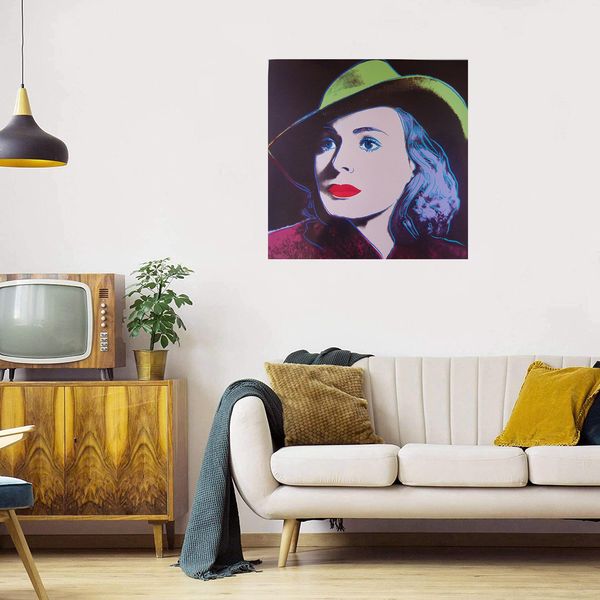 

andy warhol portrait of ingrid bergman home decoration handcrafts /hd print oil painting on canvas wall art canvas picture 210306