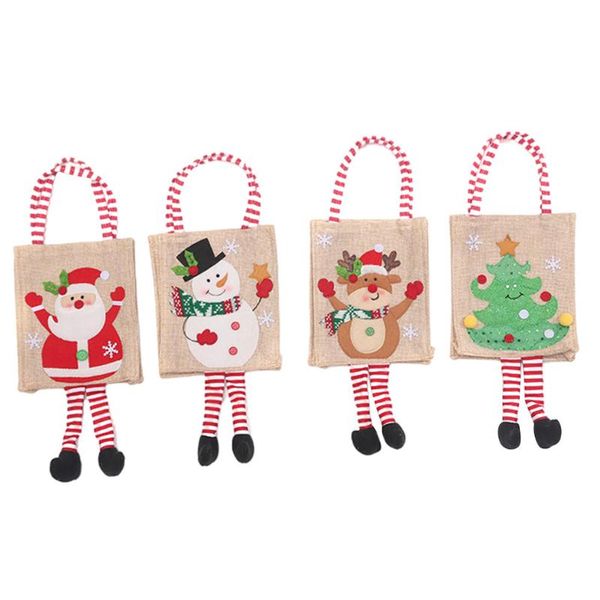 

gift wrap 4pcs lovely christmas storage containers wrapping bags pouches