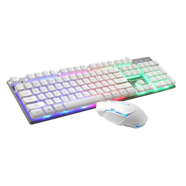 

keyboard mouse combos combo rgb backlight ergonomic wired computer