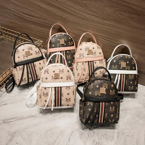 

women backpack lady vintage travel pu leather large capacity bookbag teenage girls school bags