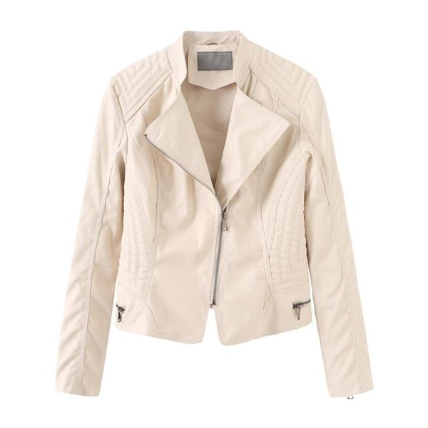 

women's jackets winter warm women short coat leather jacket parka zipper overcoat outwear casaco feminino chaquetas mujer 2021 w826, Black;brown