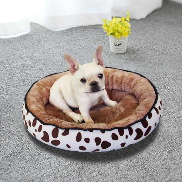 

new autumn winter super soft pet bed kennel dog round cat winter warm sleeping bag puppy cushion mat portable cat supplies