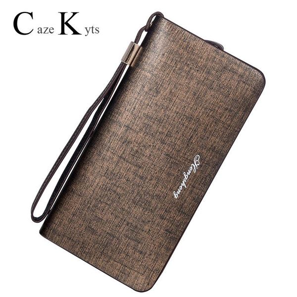 

wallets 2021 men's long wallet korean youth multi-card multifunction clutch large capacity, Red;black