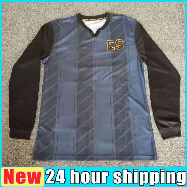 

2022 el salvador soccer jerseys home 21/22 alex roldÃ¡n darwin cerÃ©n eriq zavaleta amando moreno narciso orellana es national team football s, Black;yellow