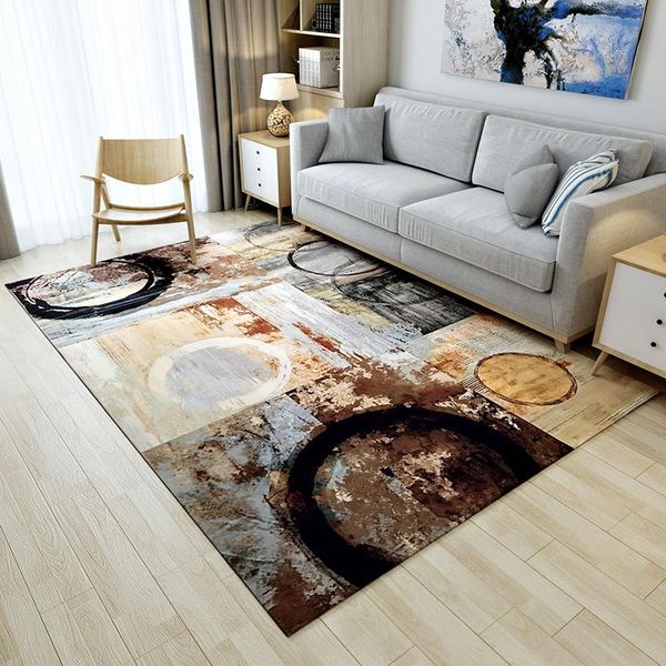

modern abstract marble carpet blue white gold pink bedroom living room kitchen bedside rug nordic home table floor non-slip mat