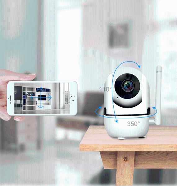 

cameras camera 1080p surveillance auto tracking baby monitor infrared night vision security wifi