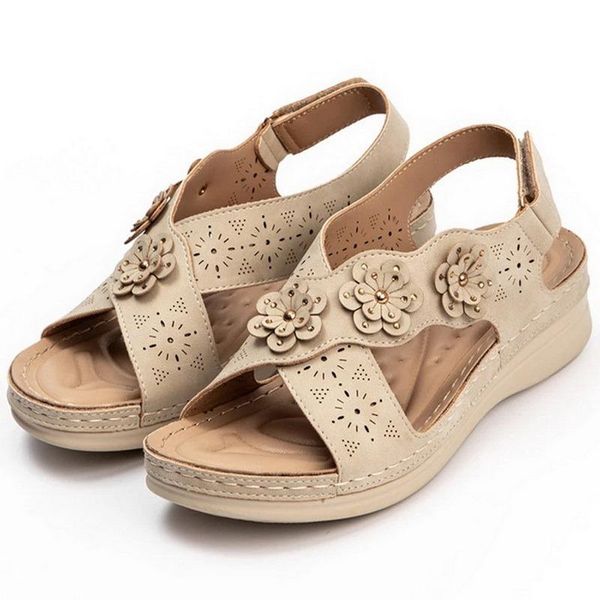 

slippers 2021summer women's sandals casual soft ladies flat shoes trendy metal buckle female decoration belt, Black