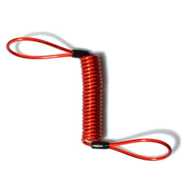 

theft protection motorcycle anti-theft warning rope alarm disc lock security motorbike wheel brake bag and reminder spring cable