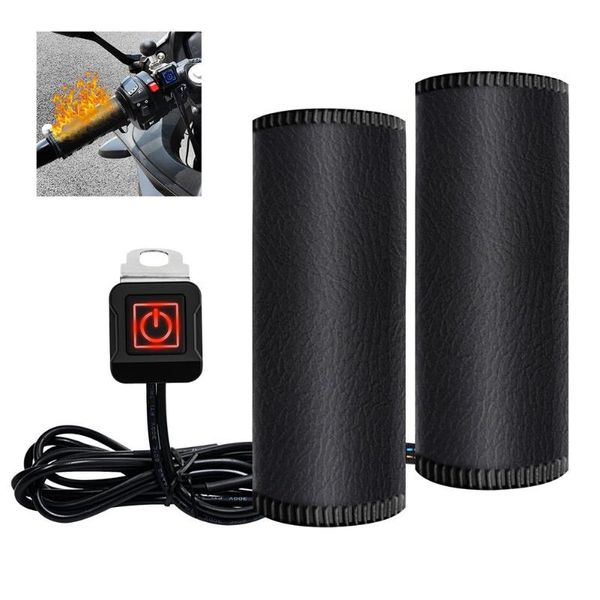 

handlebars motorcycle heated grip covers 12v 5 speed heating handle cover electric handlebar pad for accessories