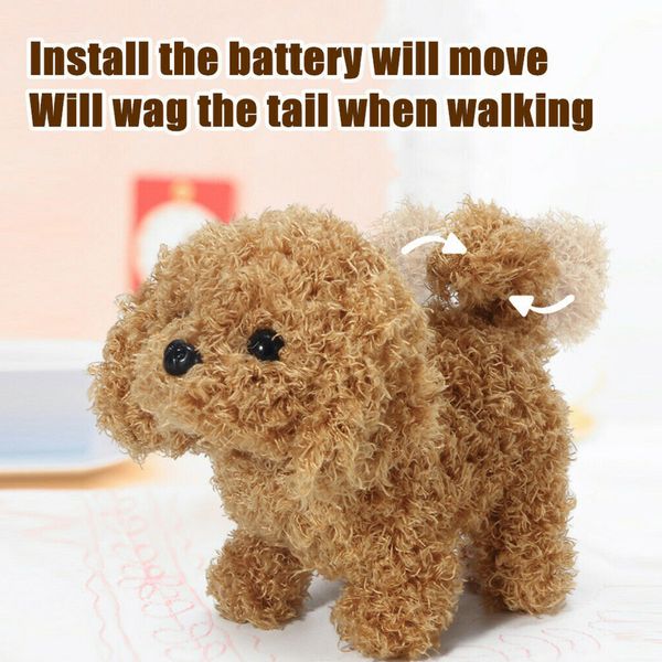 

Realistic Teddy Simulation Dog Smart Called Walking Electric Plush Toy Teddy Robot Dog Child Toy Puppy Plush For Christmas Gift