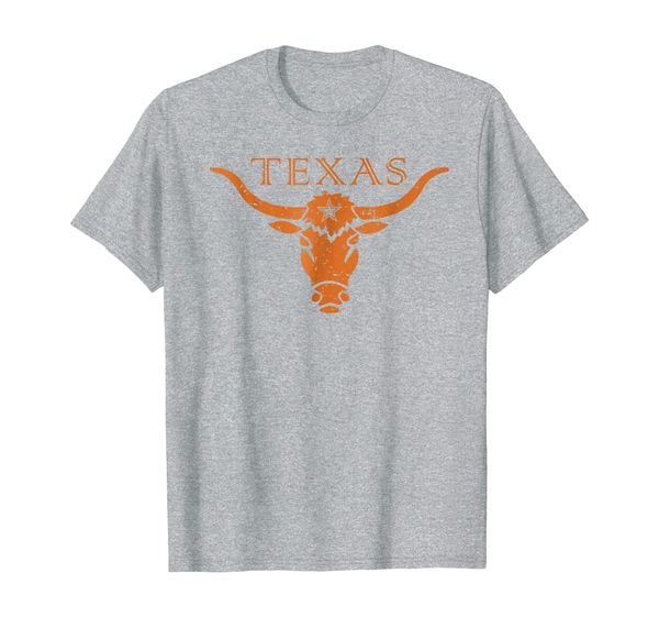 

vintage texas bull icon t-shirt, White;black